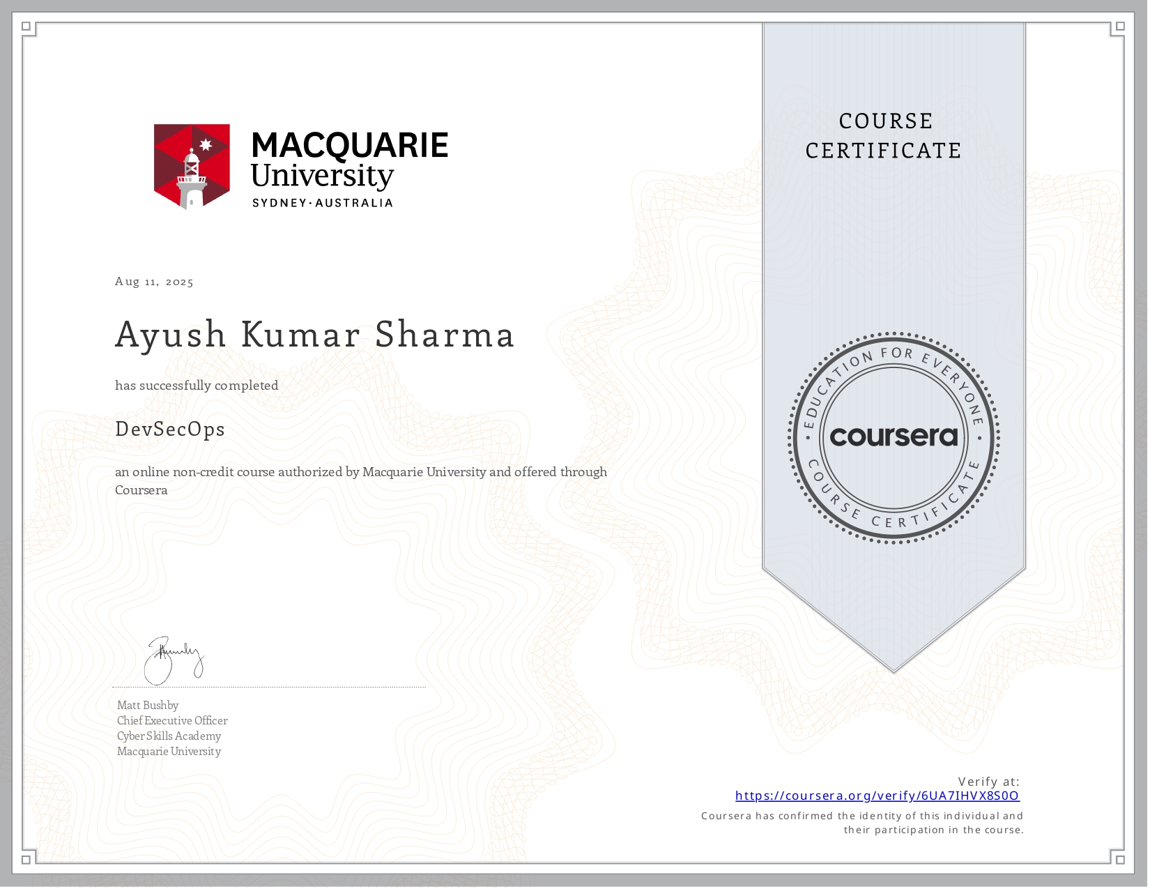 Marque University DevSecOps